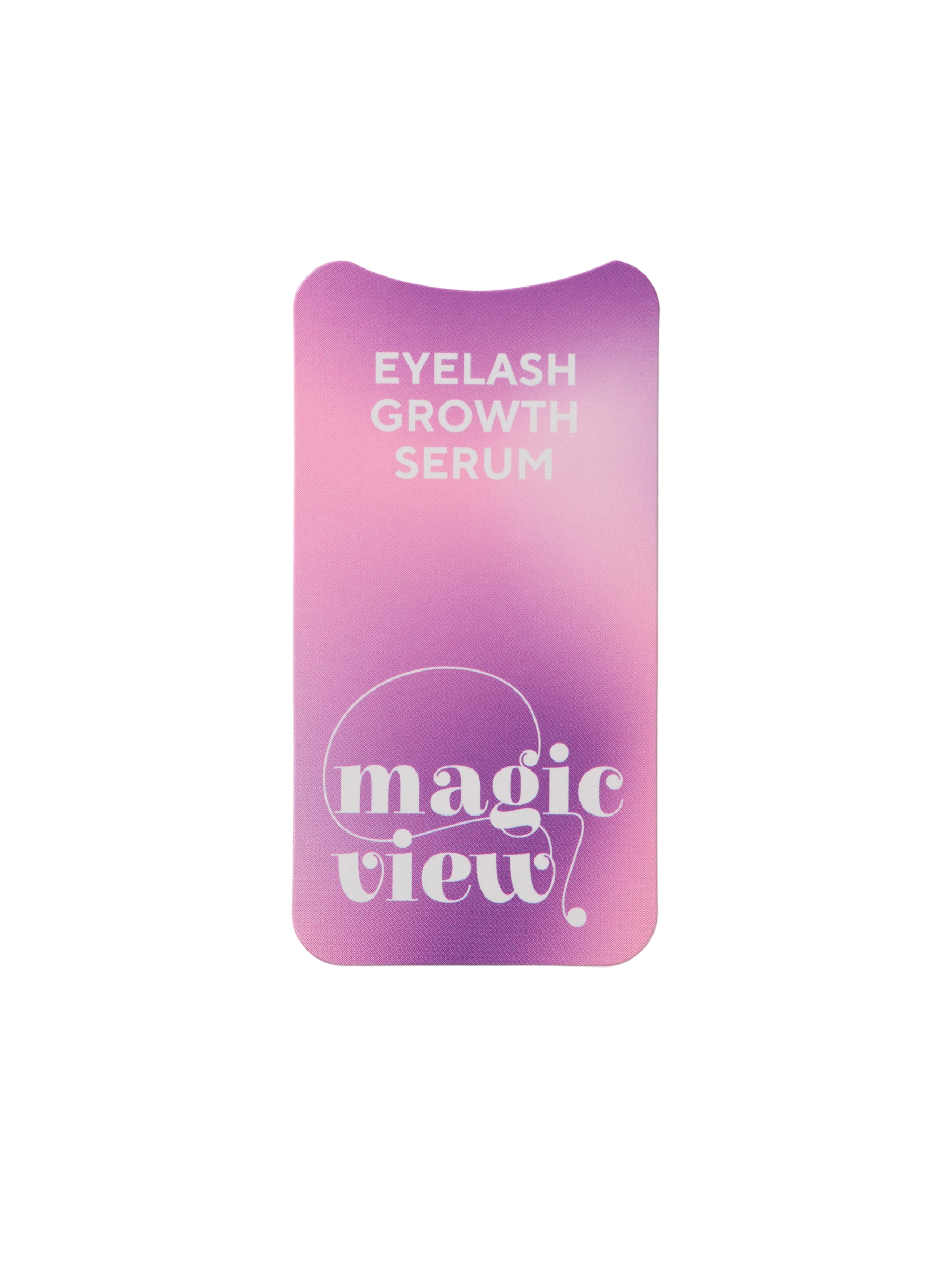 Лицевая сторона картонной линейки Magic View